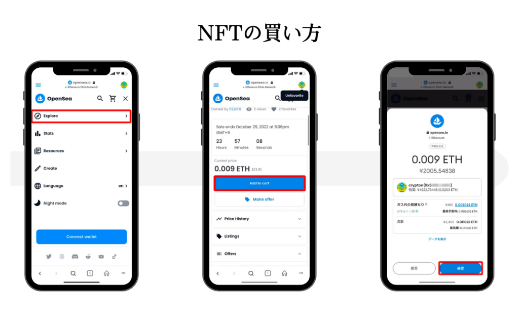 NFTの買い方