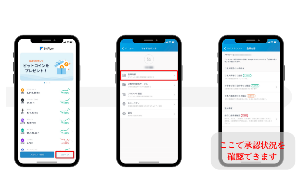 bitFlyer口座開設手順